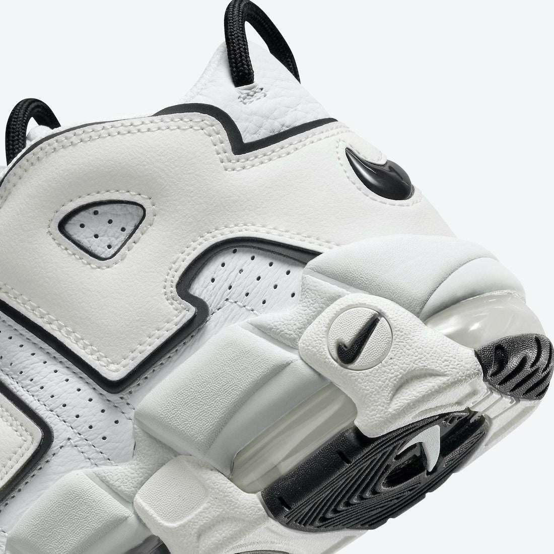 DO6718-100 Nike Air More Uptempo "White/Black" (Women's)