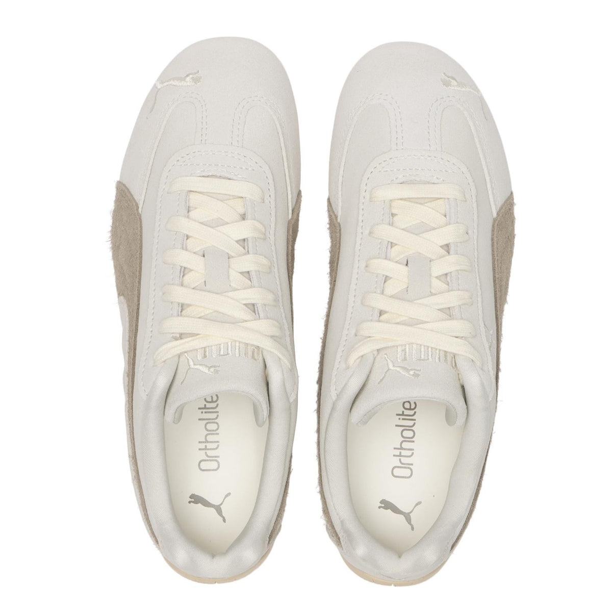 403619-01 Puma Speedcat Elevated Warm White Ice Coffee (Women's)