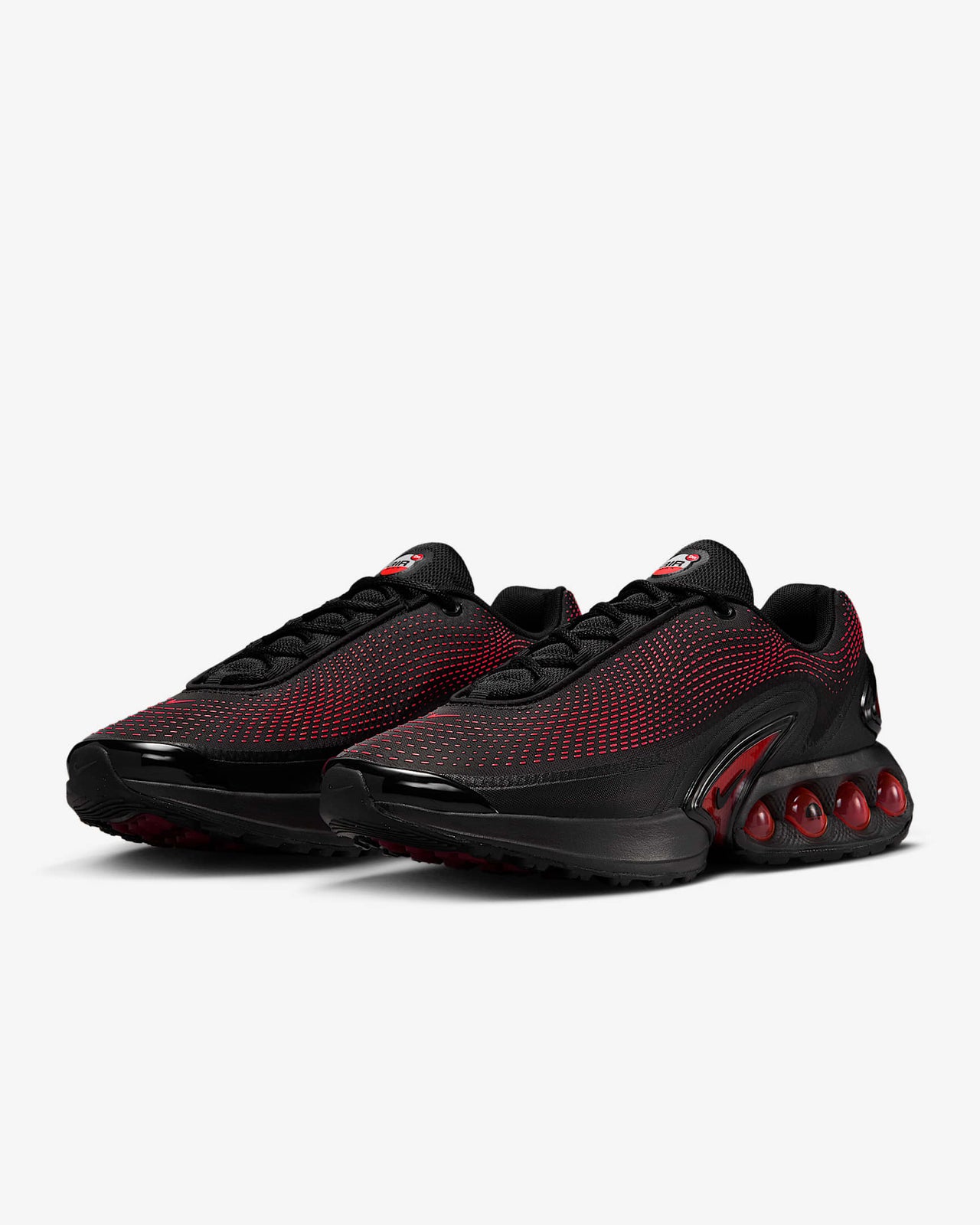 HV5235-002 Nike Air Max DN Essential Bred Black Black Bright Crimson (Men's)