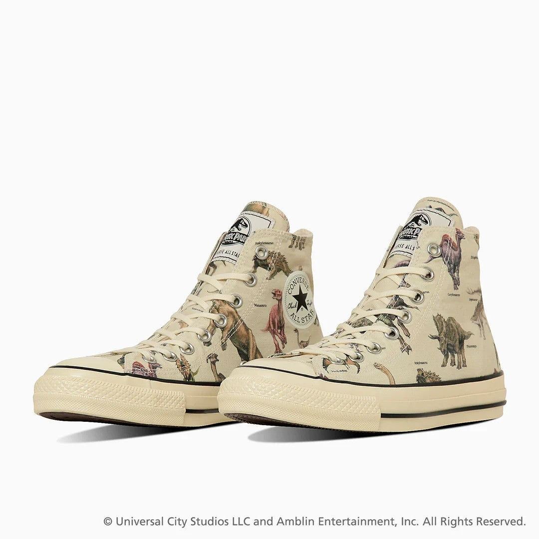 31315570 Jurassic Park Ã Converse All Star Aged DP Hi Natural (Men's)
