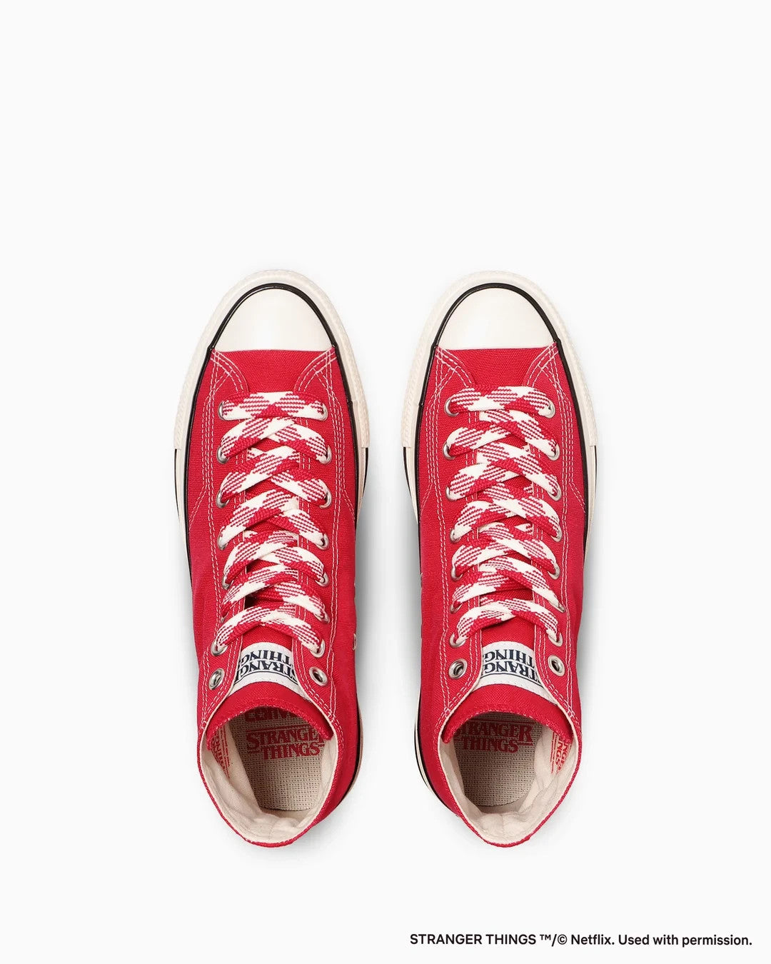 31316470 Stranger Things 5 Converse All Star Aged 87 CL Hi Red (Men's)