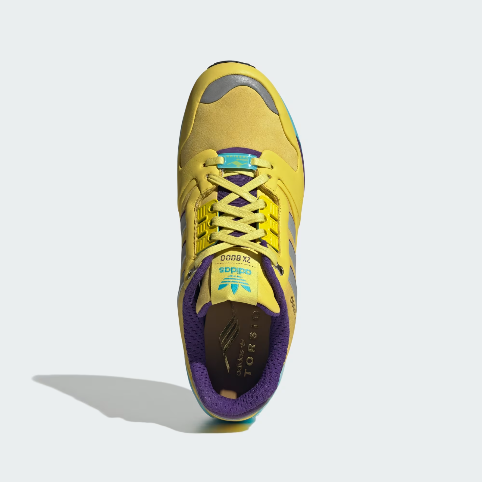 JQ4359 adidas ZX 8000 JC MT Consortium Yellow Blue Glow (Men's)