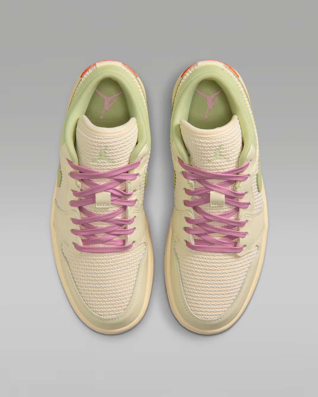 II0569-100 Nike Air Jordan 1 Low Sail/Olive Aura (Women's)