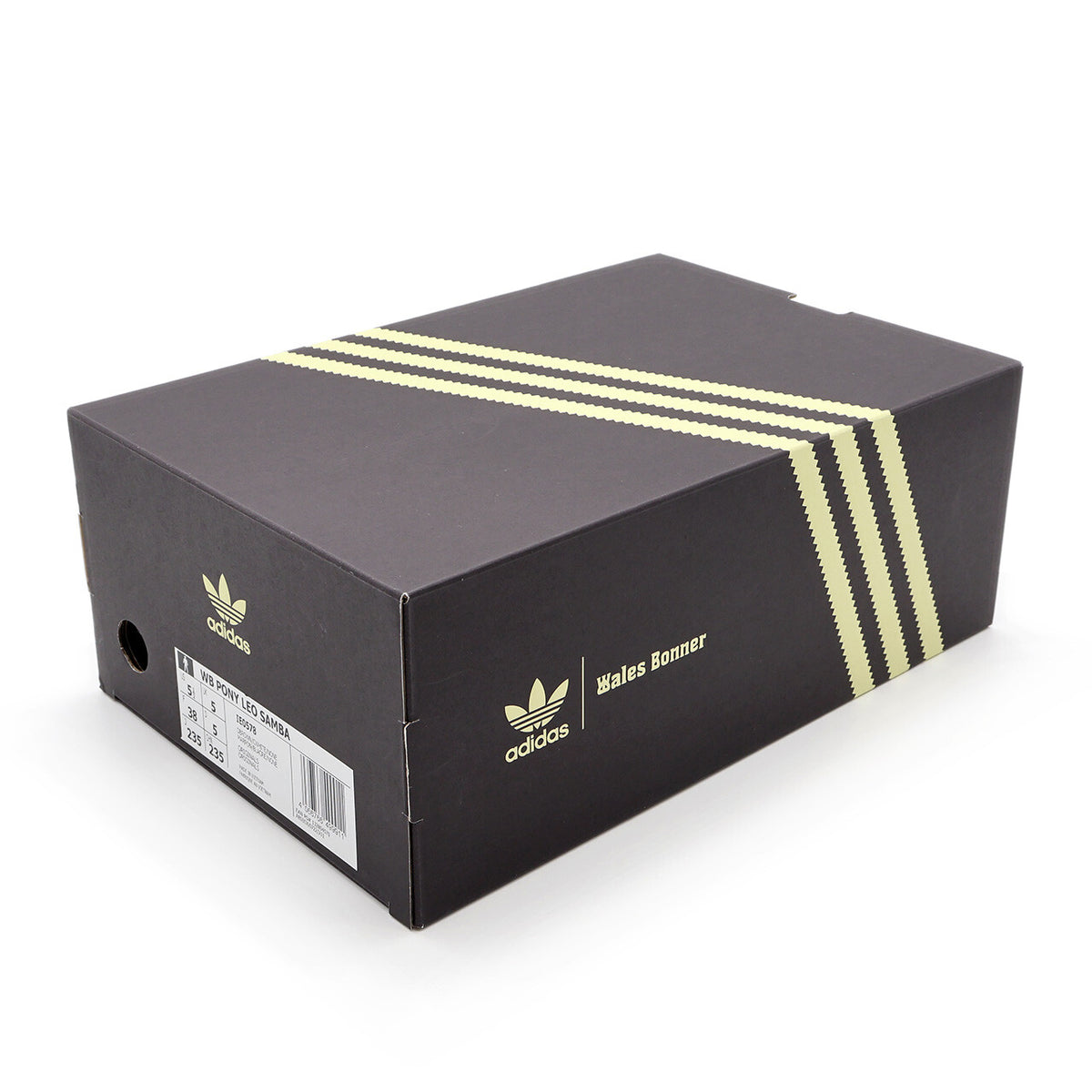 IE0578 Wales Bonner adidas Samba Pony Leo Low Fox Brown Sandy Beige Lucky (Men's