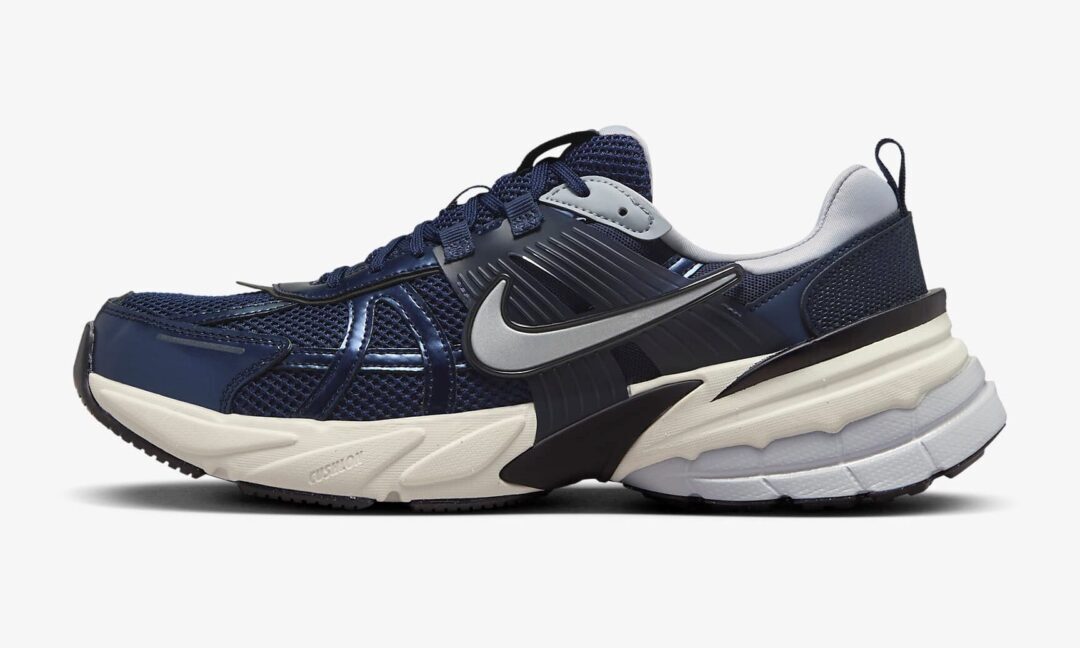 HJ4497-400 Nike V2K Run Obsidian Thunder Blue Wolf Grey (Women's)