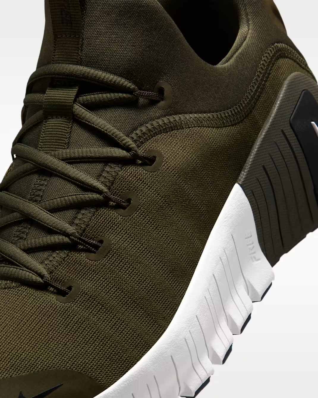 FJ7127-202 Nike Free Metcon 6 Medium Olive Cargo Khaki Black (Men's)
