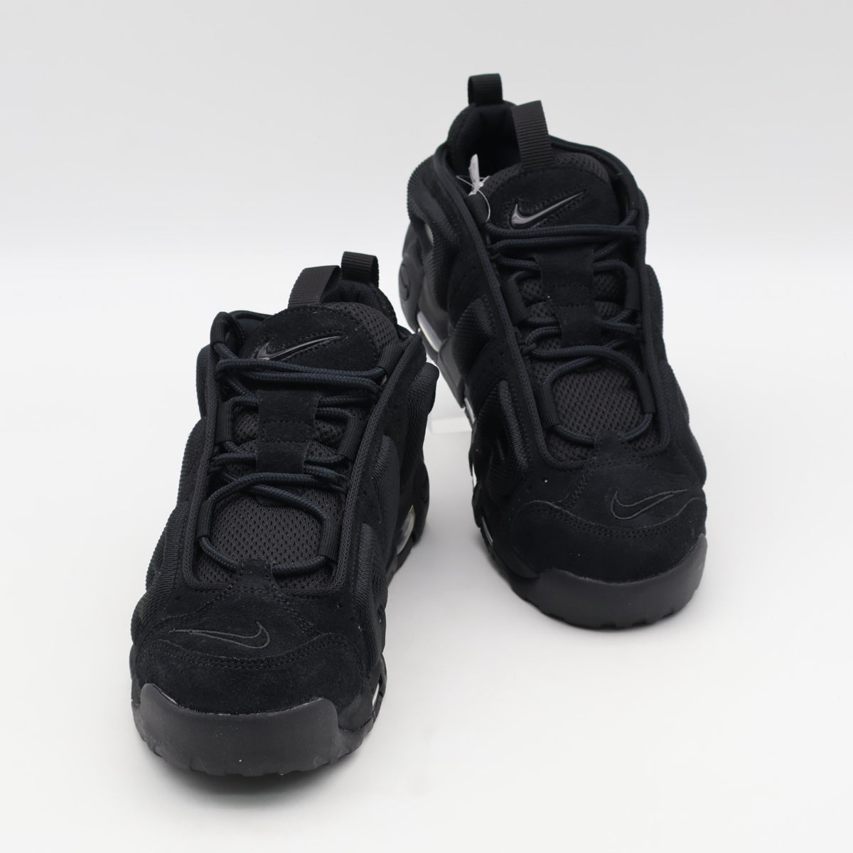 IM6649-001 Nike Air More Uptempo Low Triple Black (Men's)