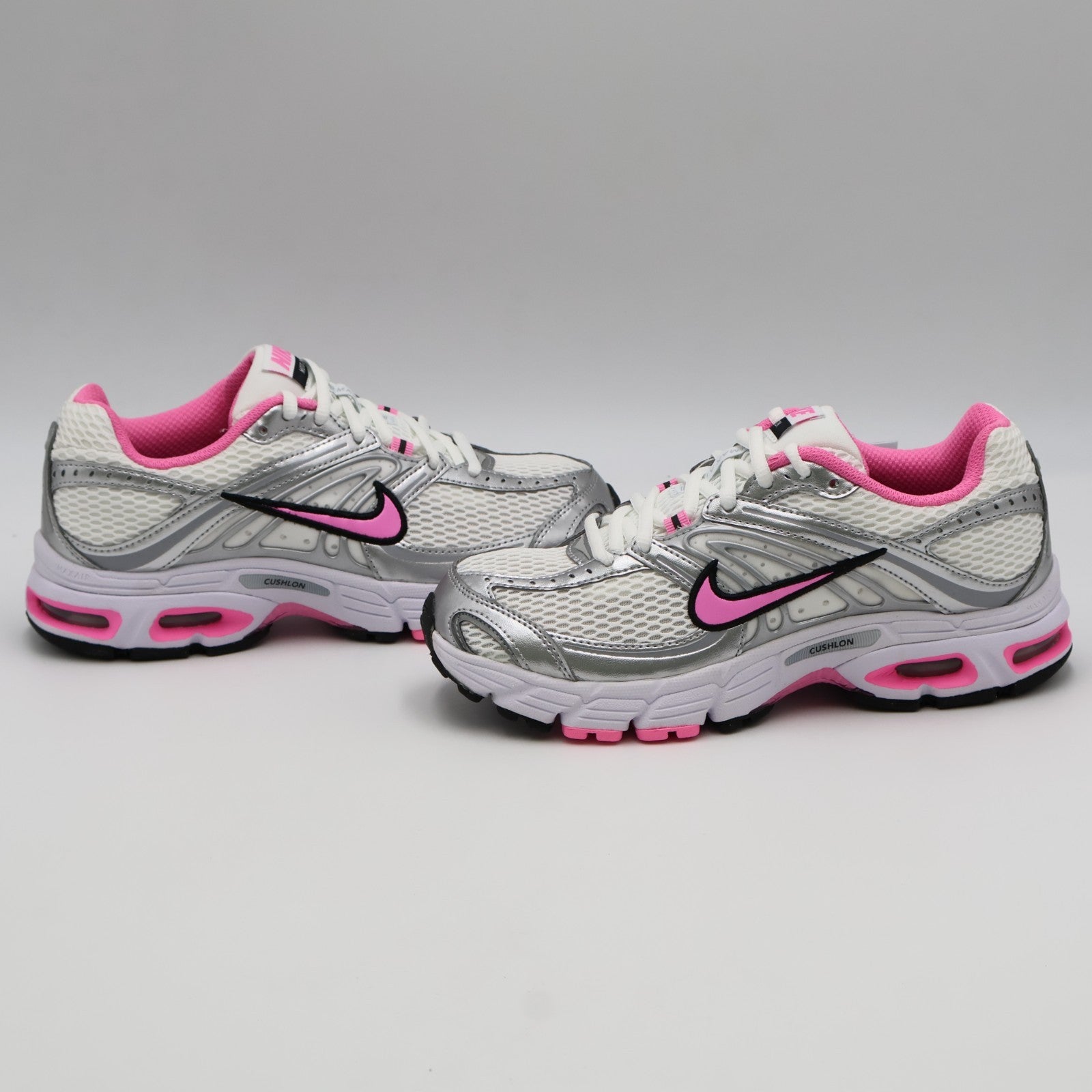 HQ2056-101 Nike Air Max Moto 2K White Metallic Silver Black Pink Spell (Women's)