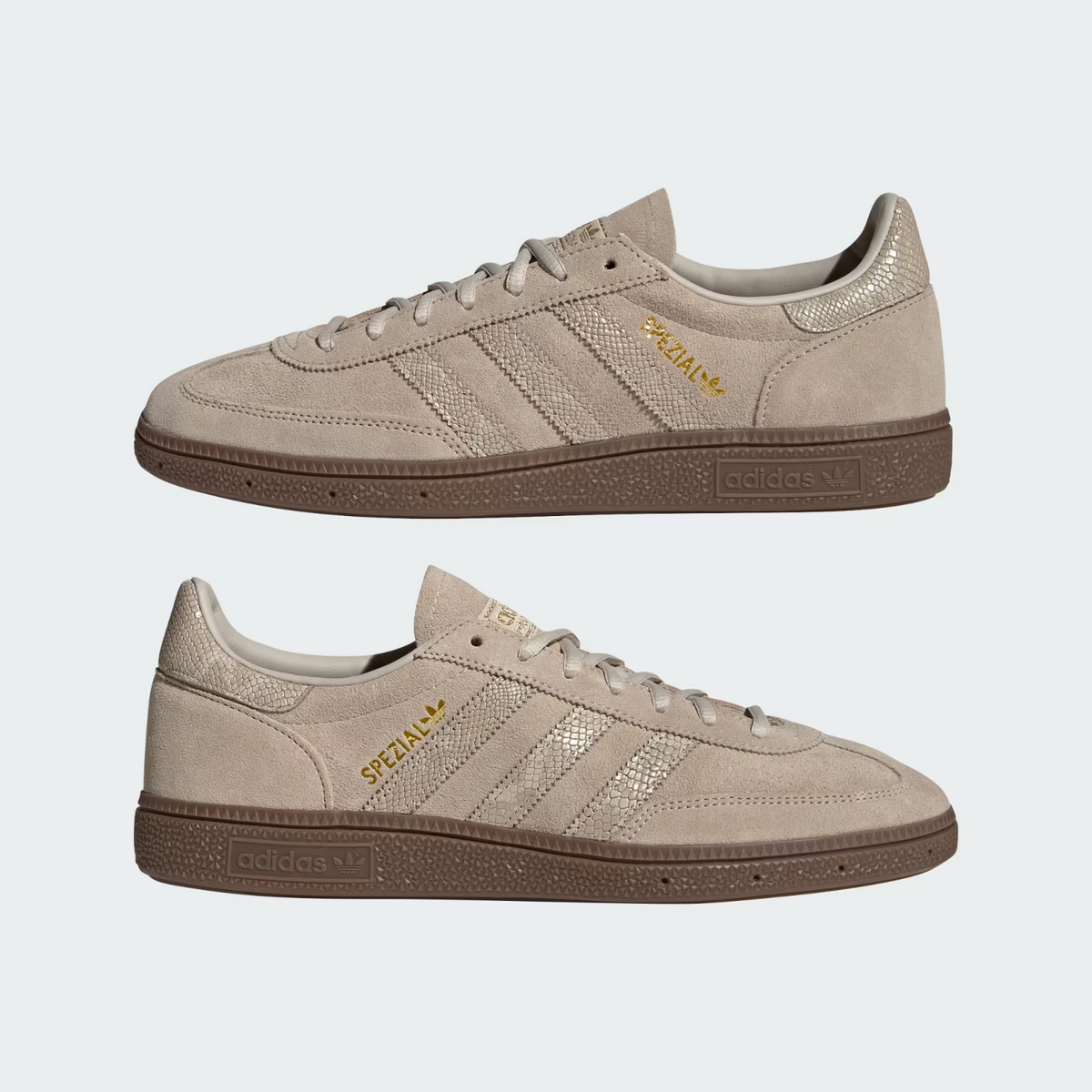 KJ2401 Adidas Handball Spezial "Khaki Three/Beige" (Men's)