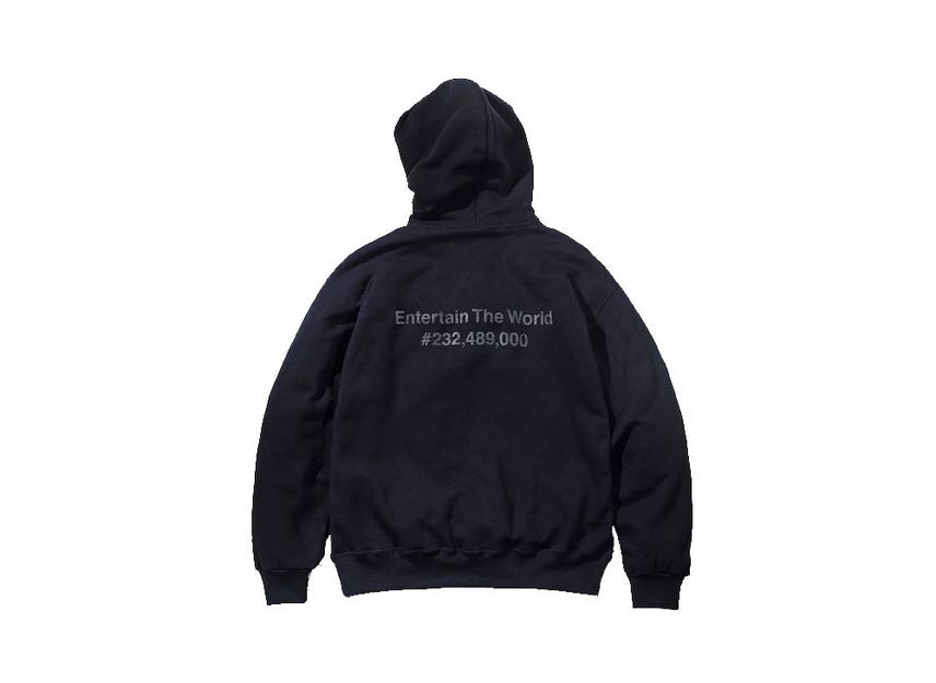 ENNOY Stylistshibutsu Netflix 23AW Hoodie+Pants Setup Black Netflix Red