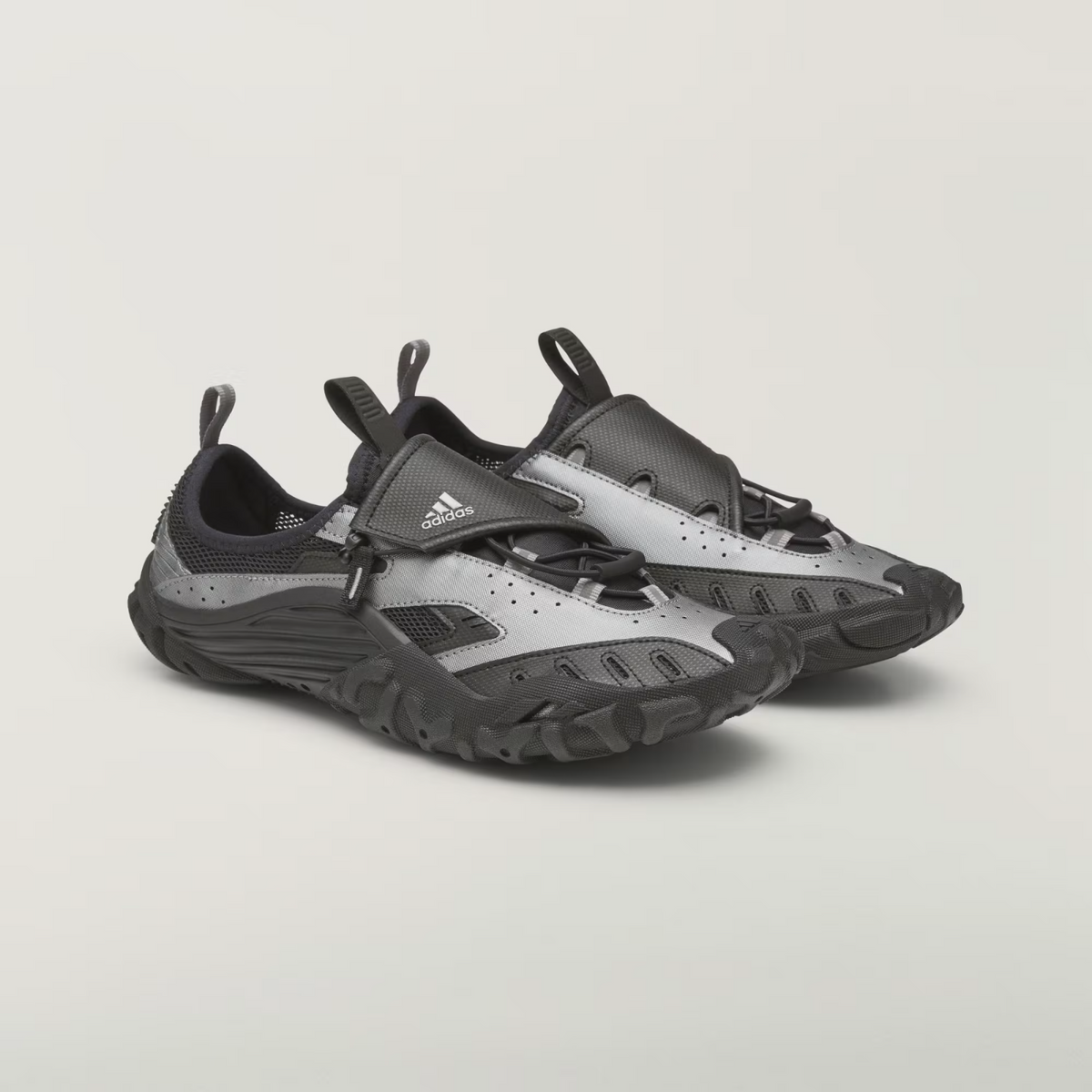 LB2841 Pharrell Ã adidas Water Moc "Core Black/Iron Metallic" (Men's)