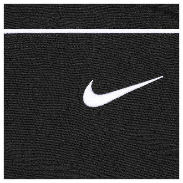 Supreme x Nike Nylon Hooded Jacket Black