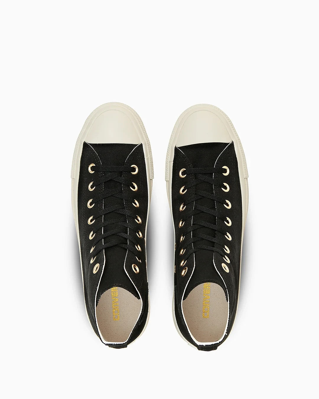 31315772 Converse All Star Goldlogopatch Hi Black (Men's)