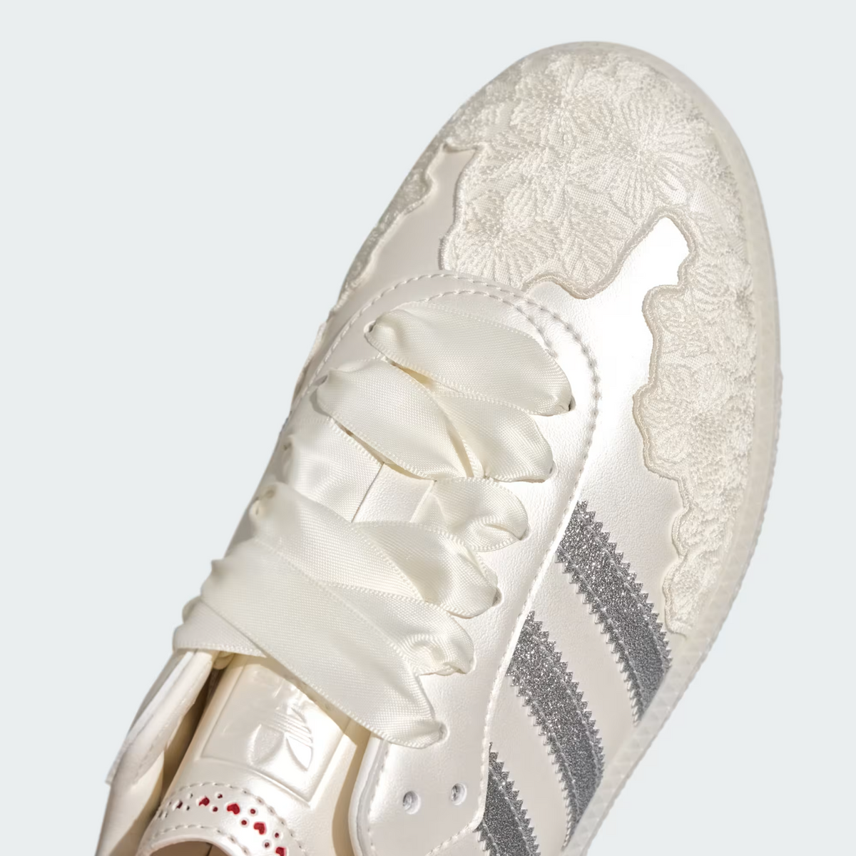 HP3658 adidas Samba OG Chalk White Silver Metallic (Women's)