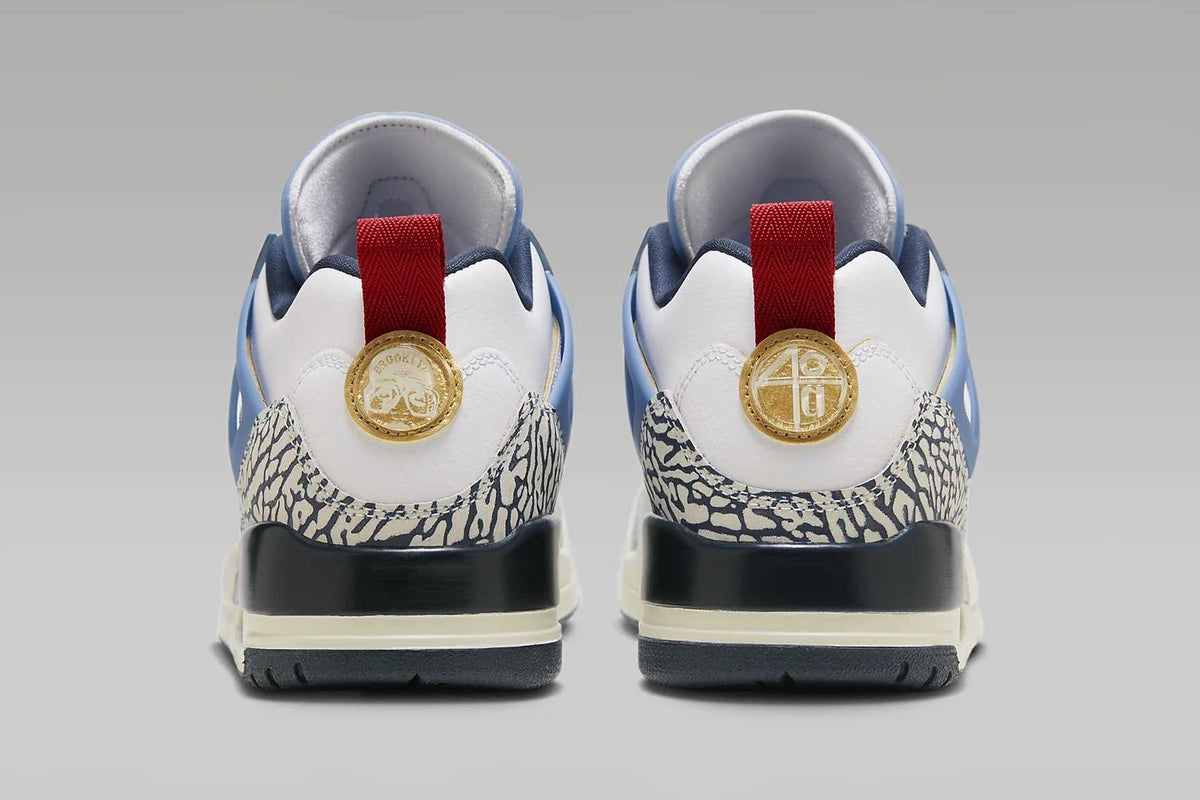 HM3712-164 Nike Jordan Spizike Low White Aegean Storm (Men's)
