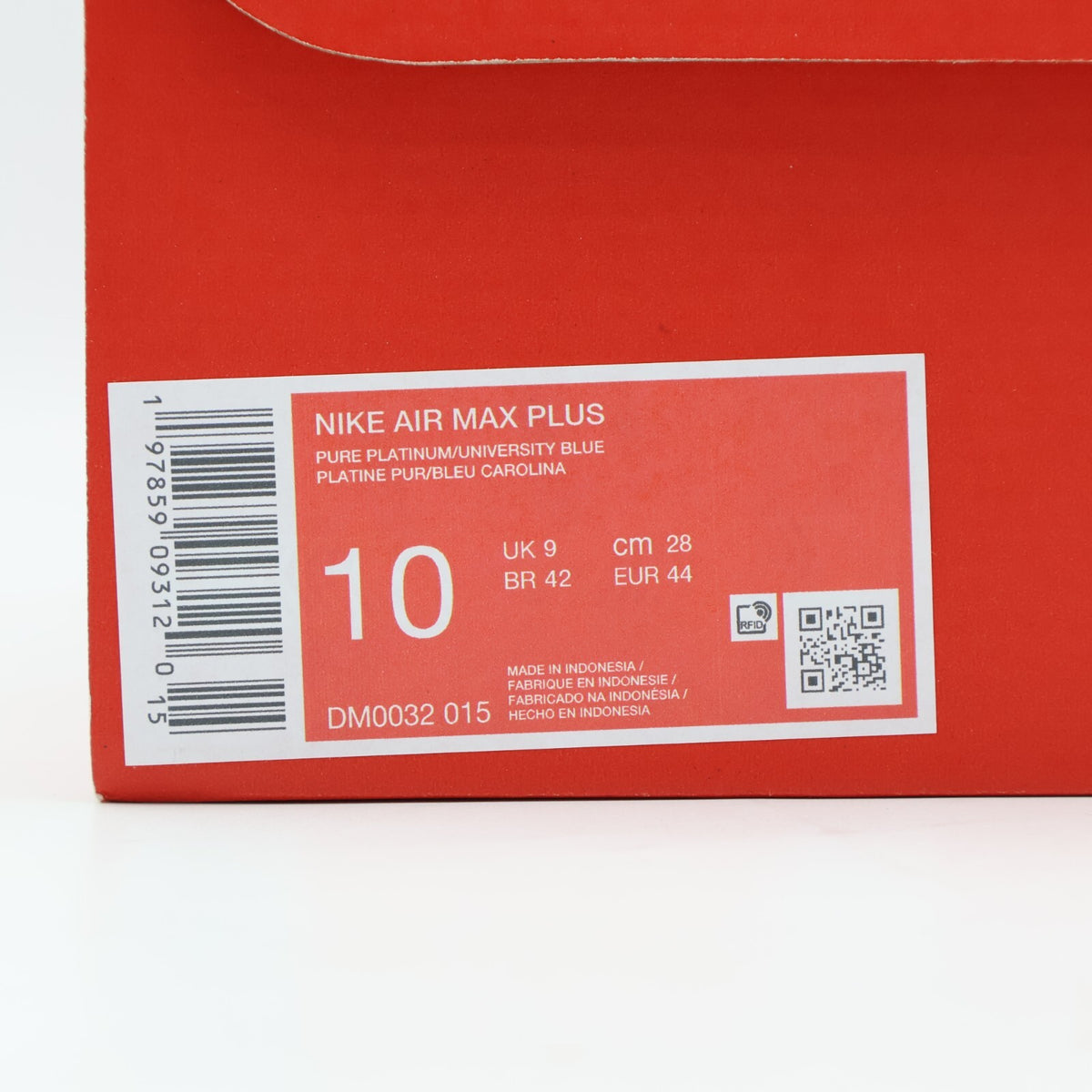 DM0032-015 Nike Air Max Plus University Blue (Men's)