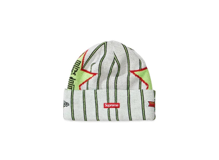 Supreme New Era Stars Beanie "Stripe"