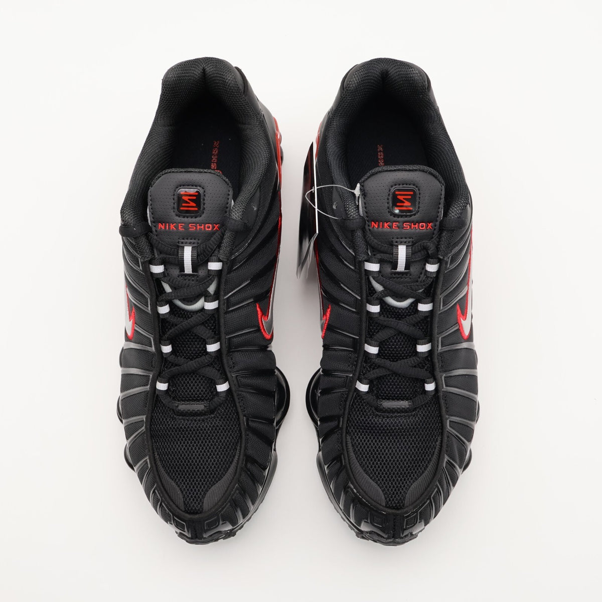 CN0151-003 Nike Shox TL Black University Red Metallic Silver (Men's)
