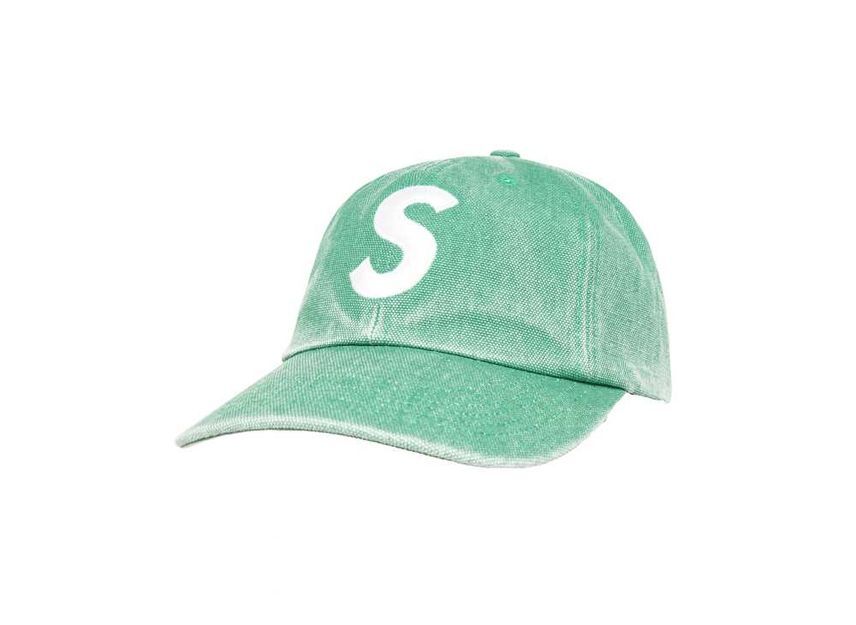 Supreme Pigment S Logo 6-Panel Green