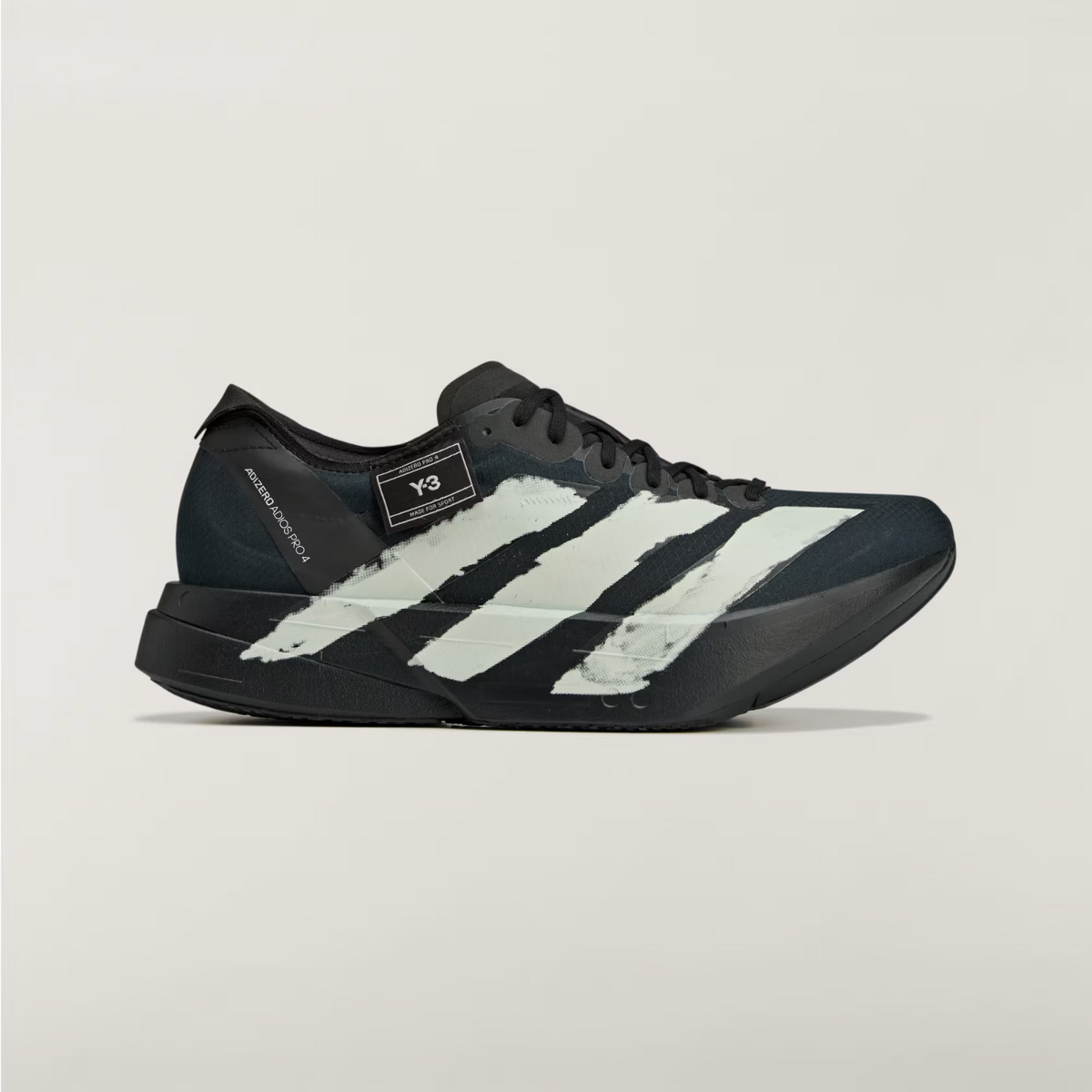 JR6655 adidas Y-3 Adios Pro 4 Black Off White (Men's)
