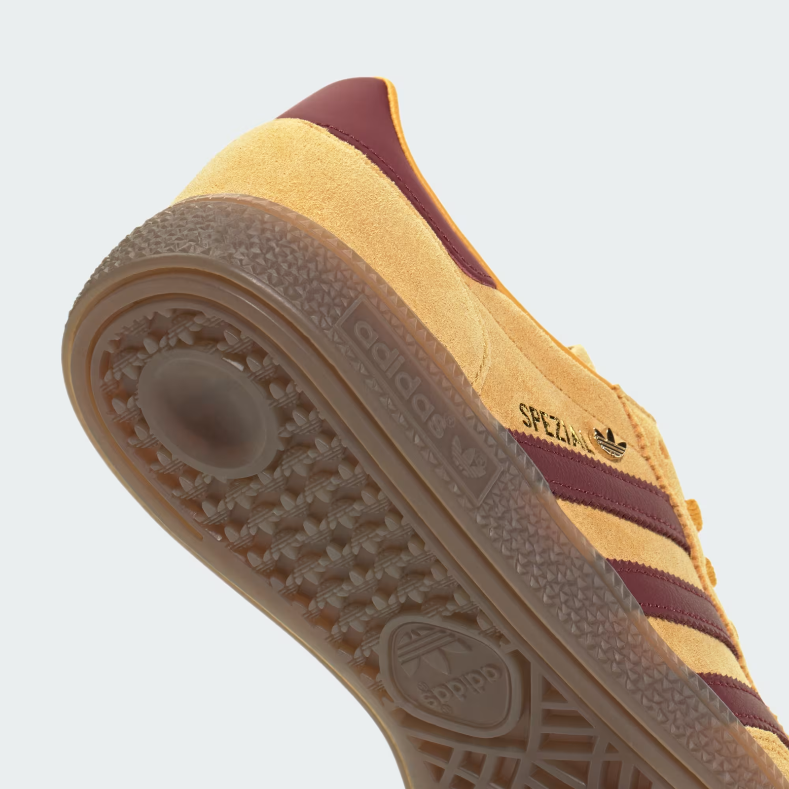 IH1494 Adidas Handball Spezial "Preloved Yellow/Shadow Red" (Men's)