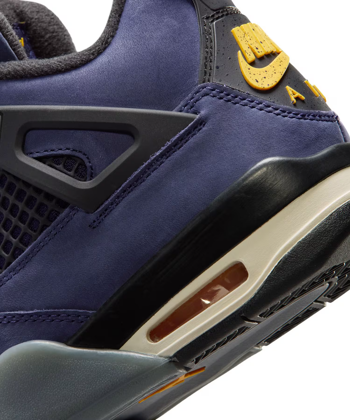 IB4171-500 Nike GS Air Jordan 4 Lakers