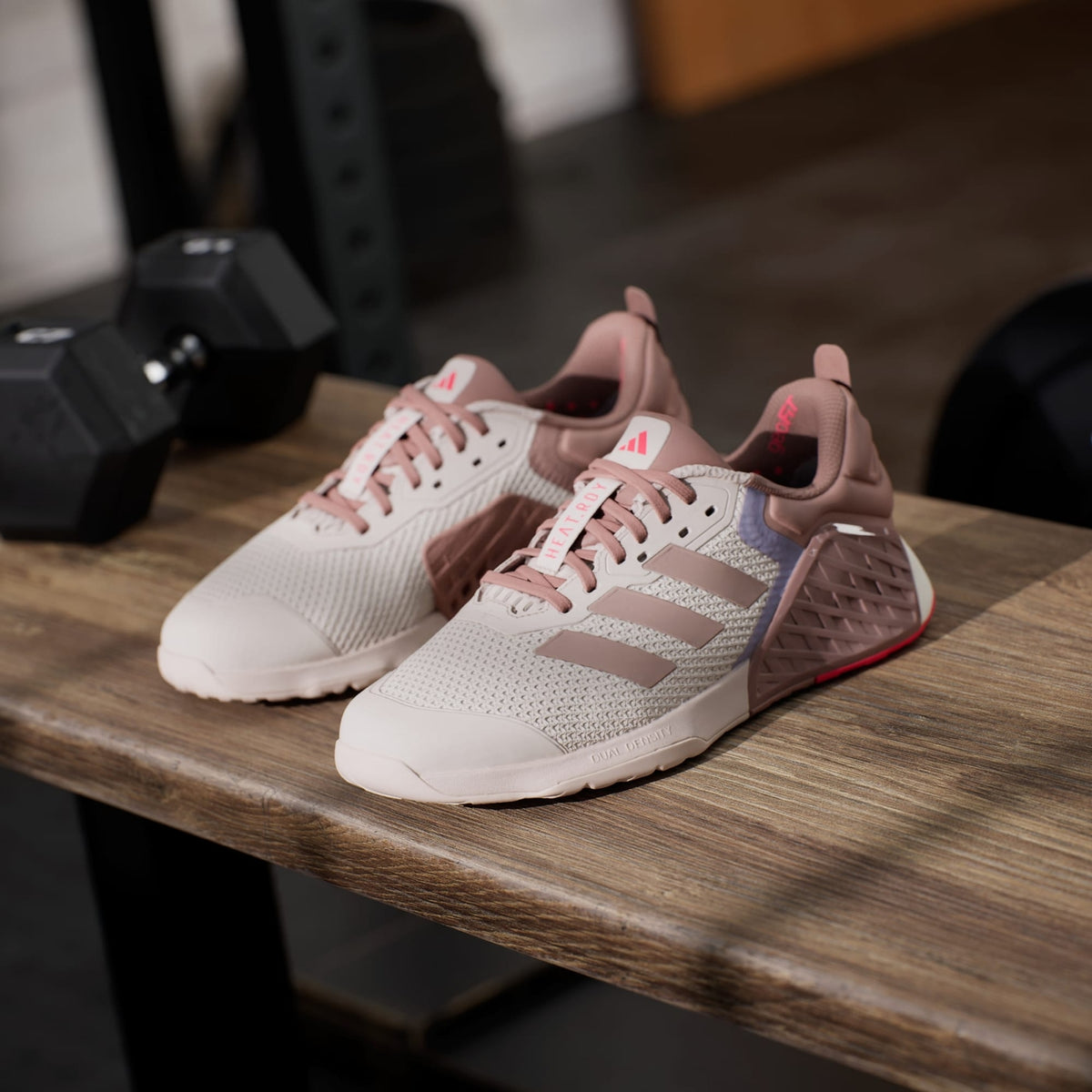 JI3902 adidas Dropset 3 Putty Mauve Warm Clay Violet Tone (Women's)