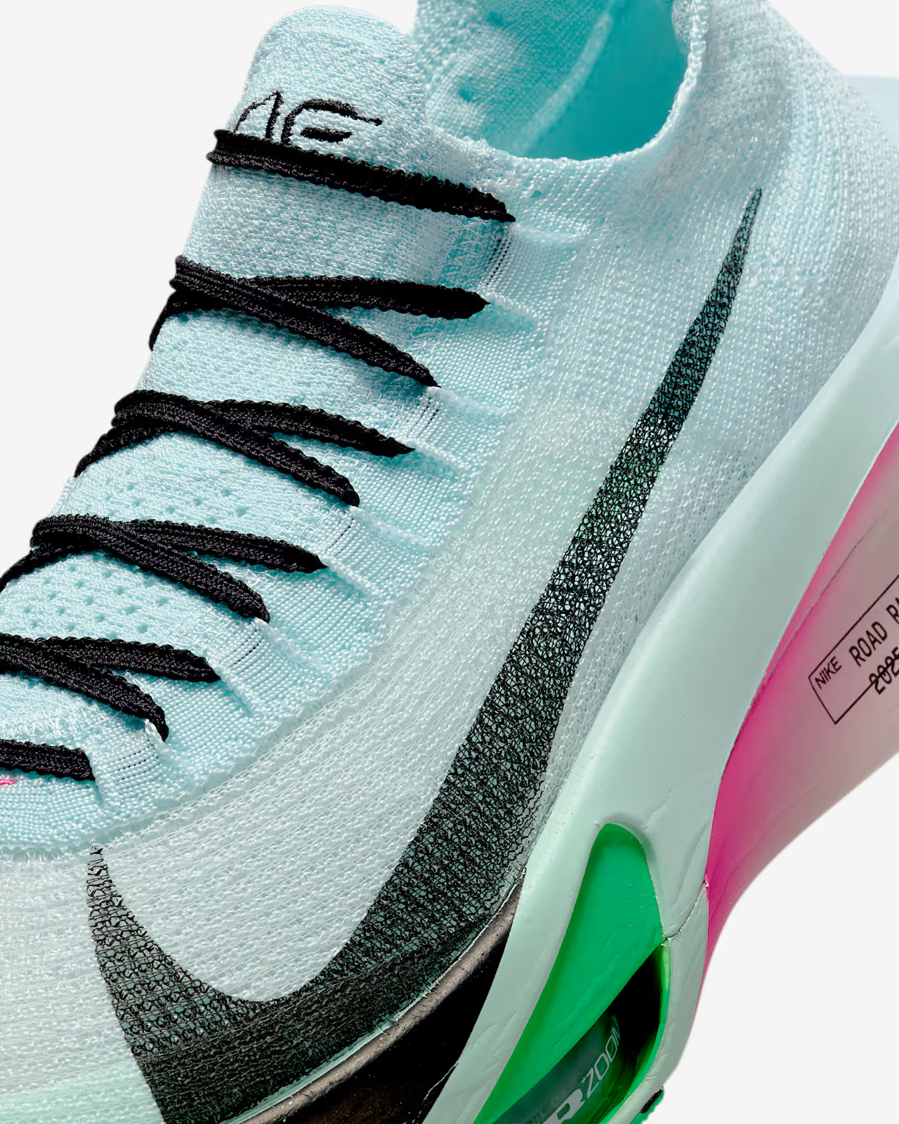 FD8311-400 Nike AlphaFly 3 Glacier Blue Mint Foam Green Shock Black (Men's)