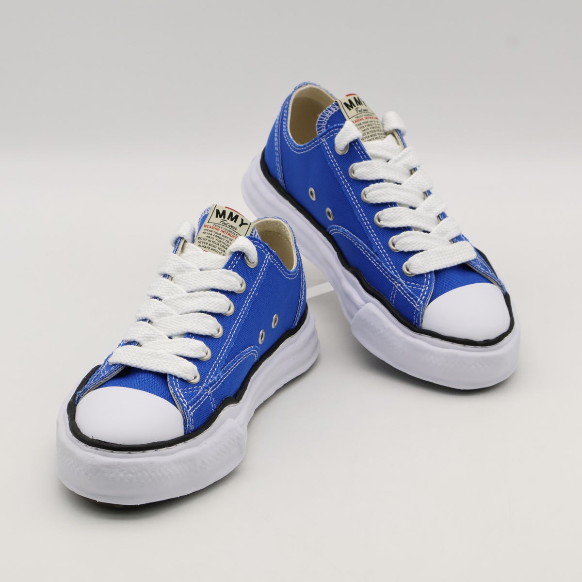A01FW702-cl.blue Maison MIHARA YASUHIRO PETERSON Original Sole Canvas Low (Men's