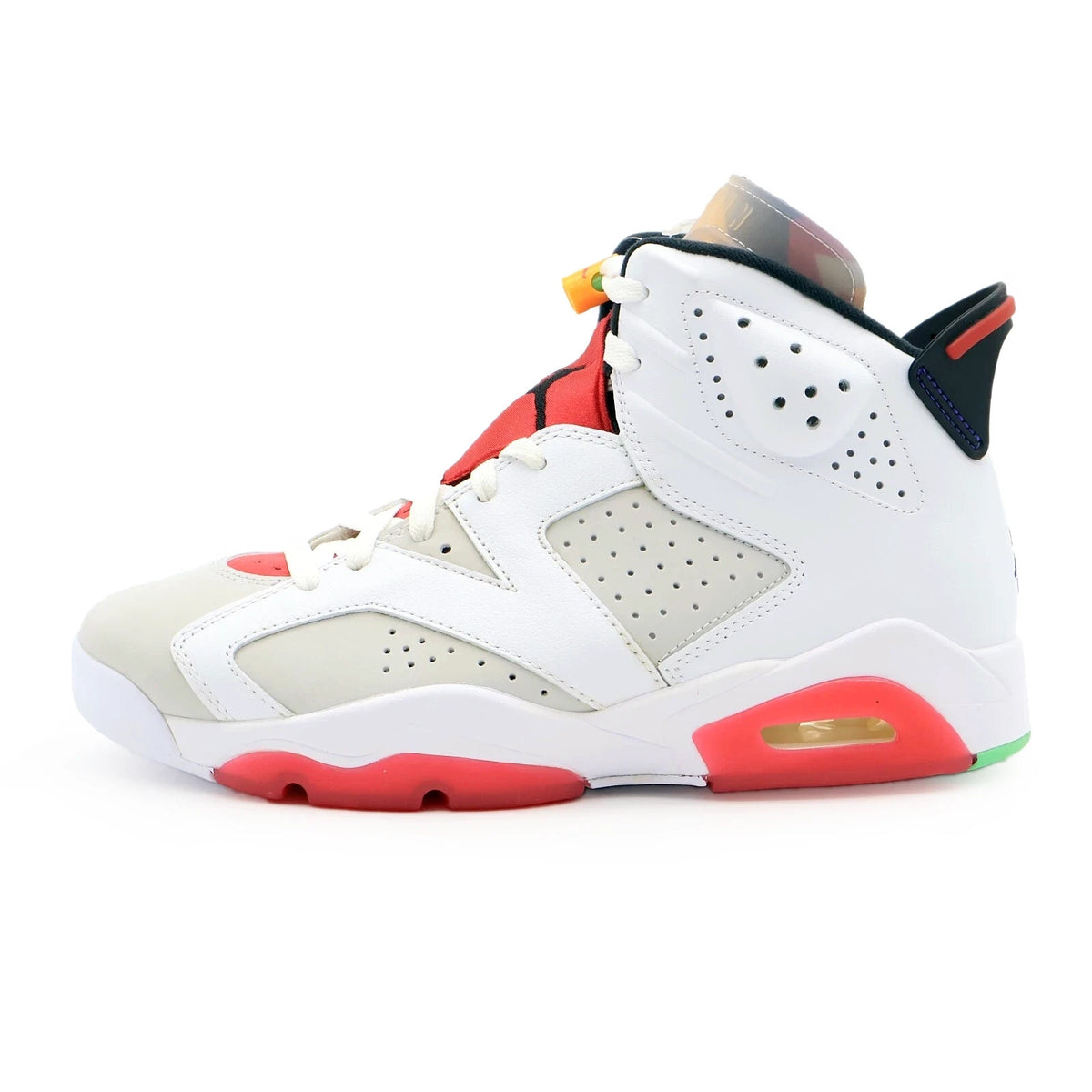 CT8529-062 Nike Air Jordan 6 Retro Hare Silver True Red Neutral Grey (Men's)