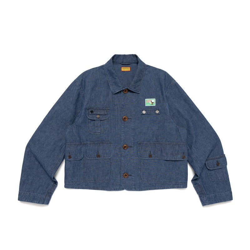 HUMAN MADE Denim Hunting Jacket Indigo