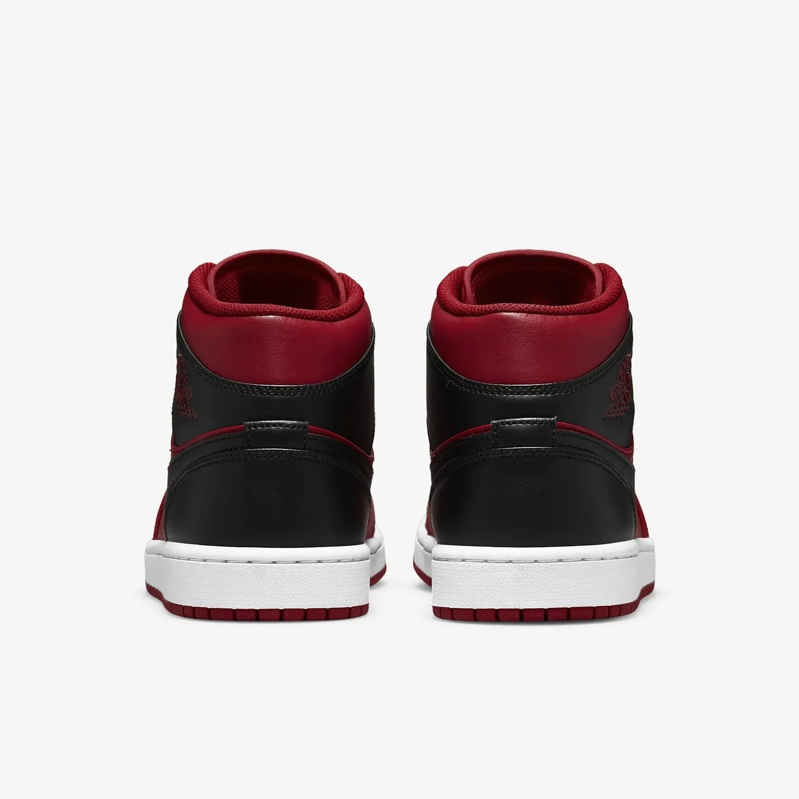 554724-660 Nike Air Jordan 1 Mid Reverse Bred (Men's)