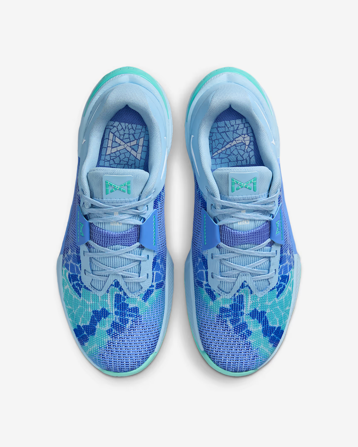 HQ2621-400 Nike Metcon 10 AMP Ice Blue Royal Pulse Racer Blue White (Women's)