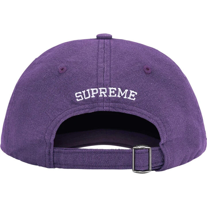 Supreme Cordura Denim S Logo 6-Panel Purple
