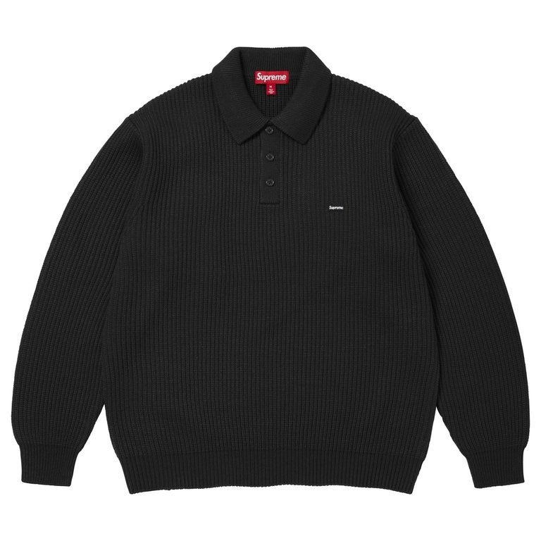 Supreme Small Box Sweater Polo (26FW) Black