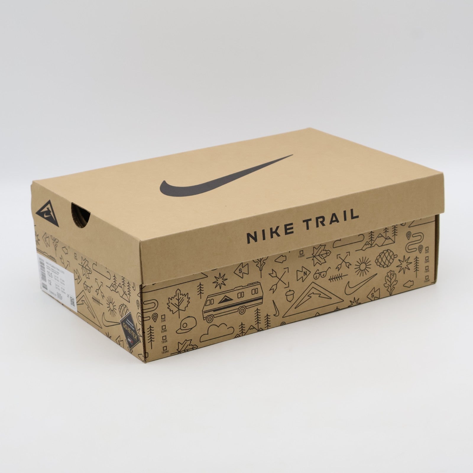 FQ0908-301 Nike Pegasus Trail 5 GORE-TEX Fir Clay Green Desert Ochre (Men's)