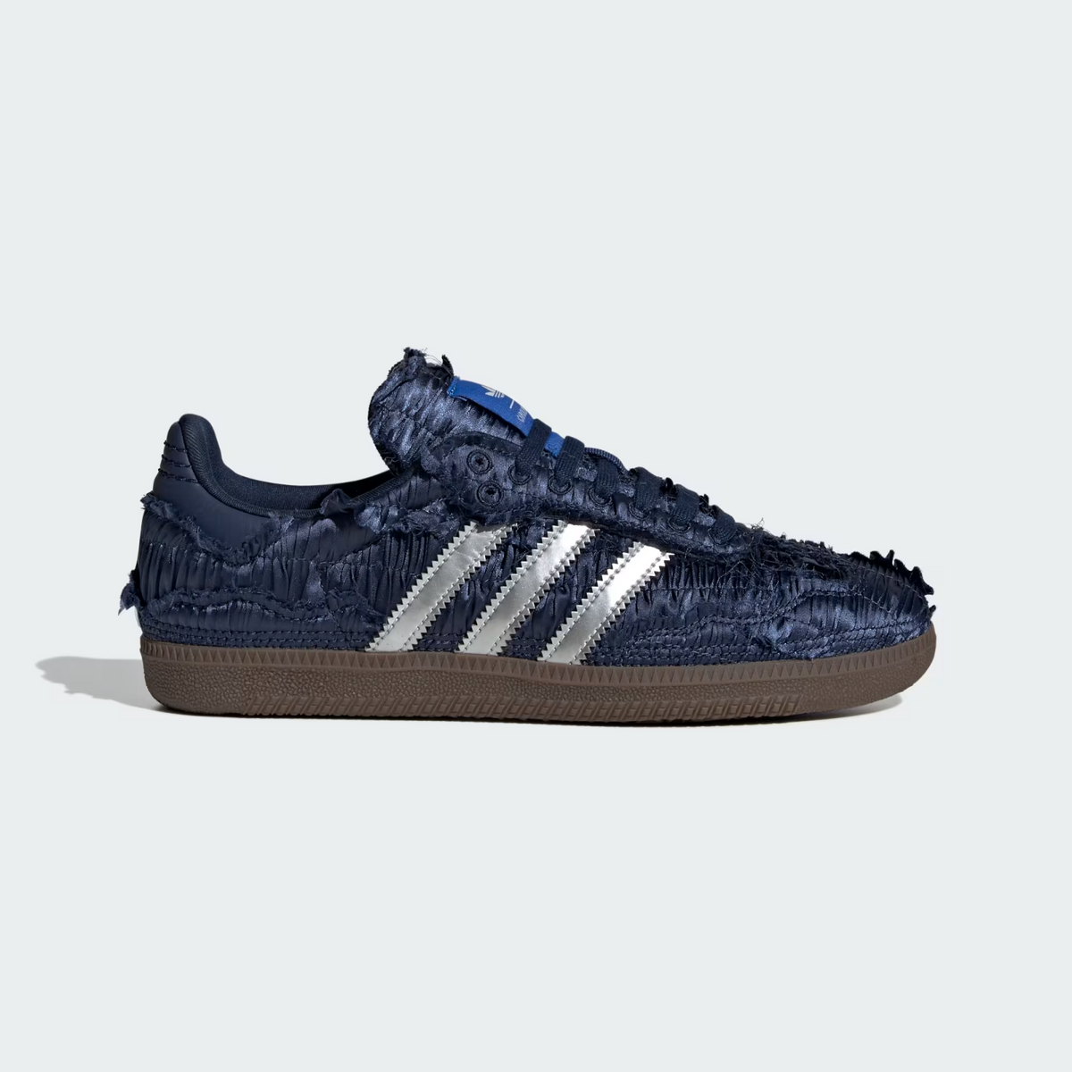 JP9282 Caroline Hu adidas Originals Samba Dark Blue Silver Metallic (Women's)