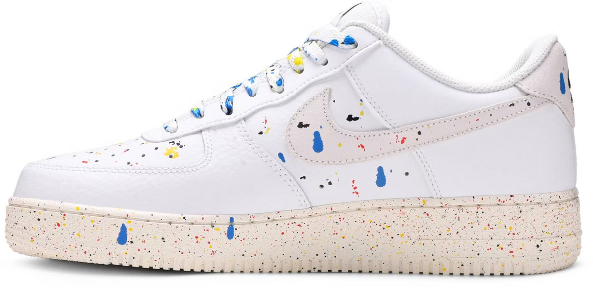 CZ0339-100 Nike Air Force 1 Low Paint Splatter "White" (Men's)