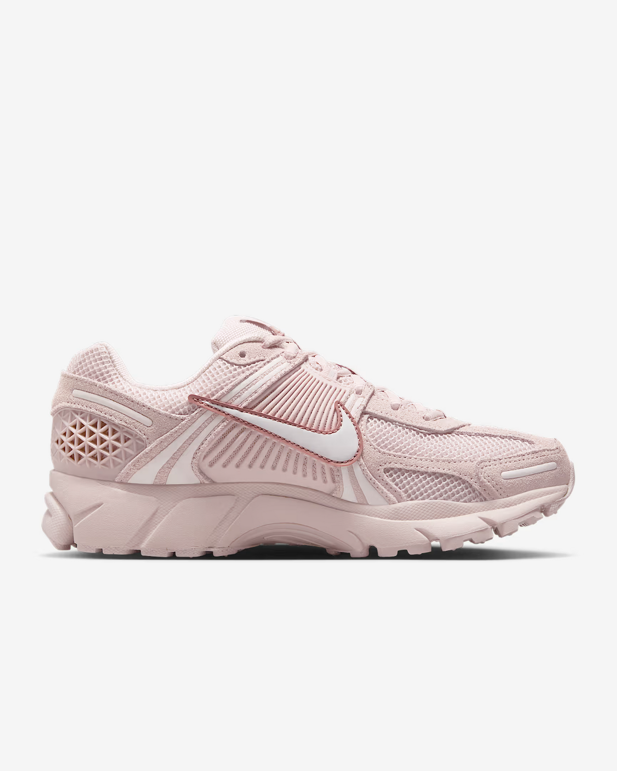 HQ0458-600 Nike Zoom Vomero 5 Shale Red Rev Stardust Vast Grey (Women's)