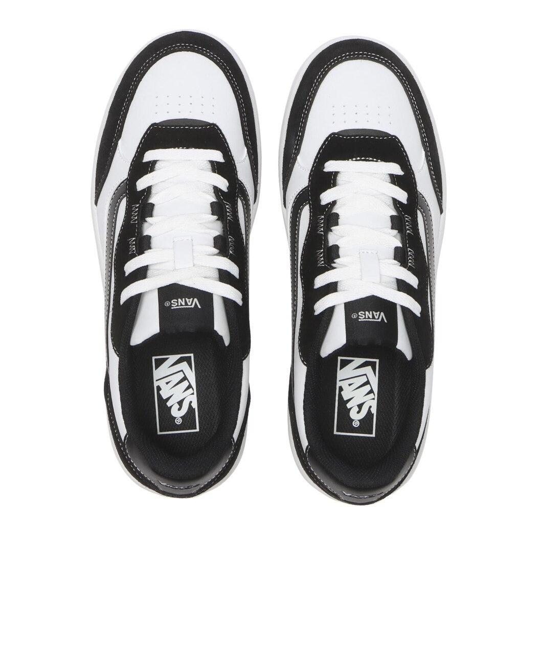 706298-0002 Vans Balboa "White/Black" (V2815) (Men's)