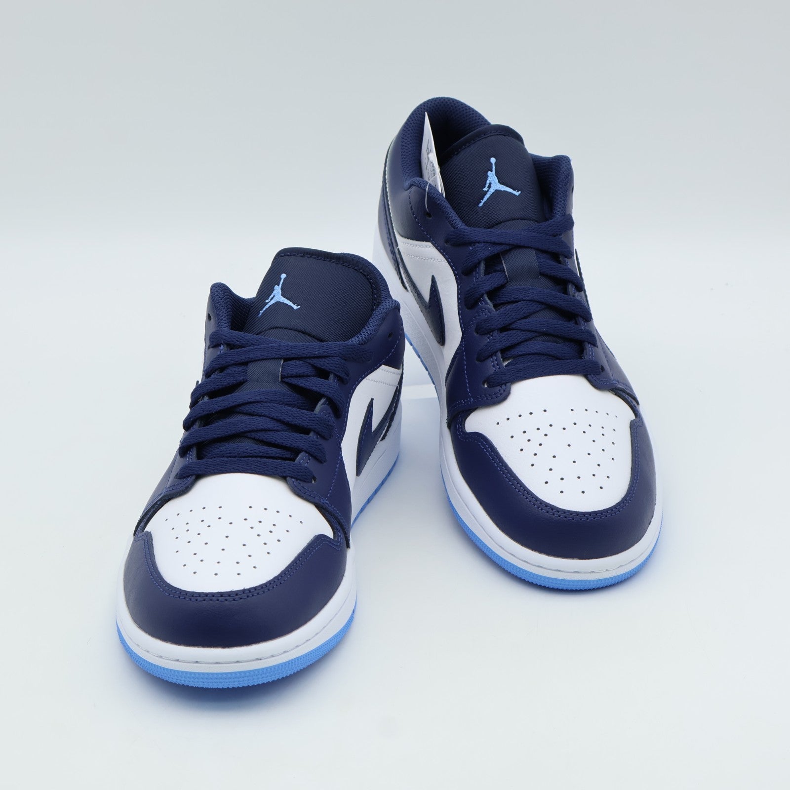 553558-404 Nike Air Jordan 1 Low Midnight Navy (Men's)