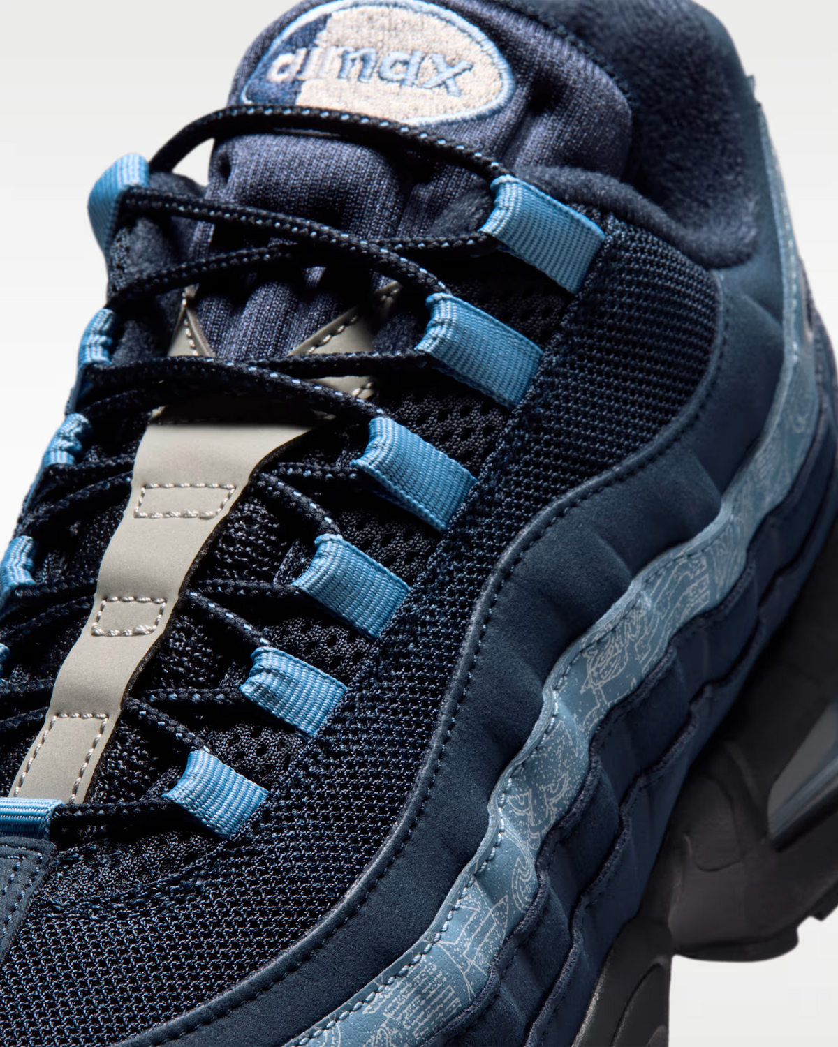 IU2254-900 Nike Air Max 95 Big Bubble SE "Obsidian/Work Blue" (Men's)