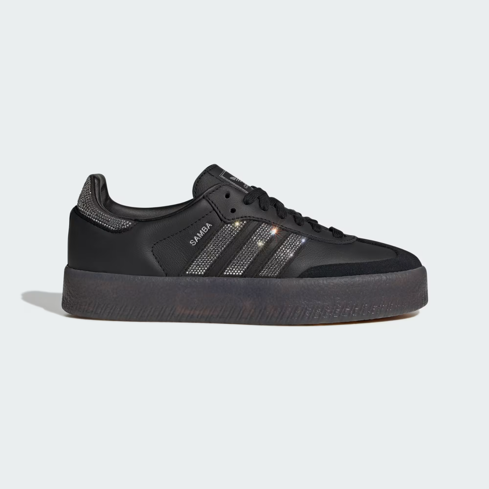 IH4045 adidas Sambae Core Black Silver Metallic Gum (Women's)