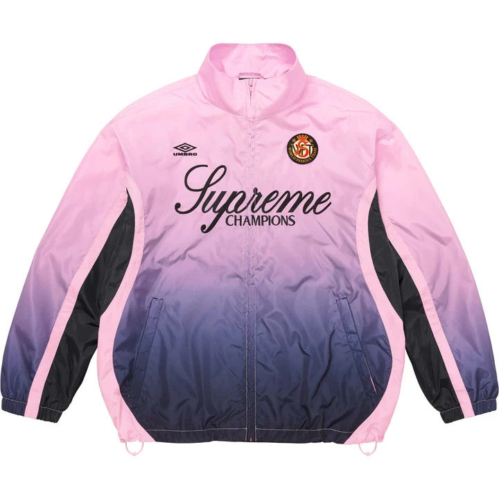 Supreme Umbro Gradient Track Jacket Pink