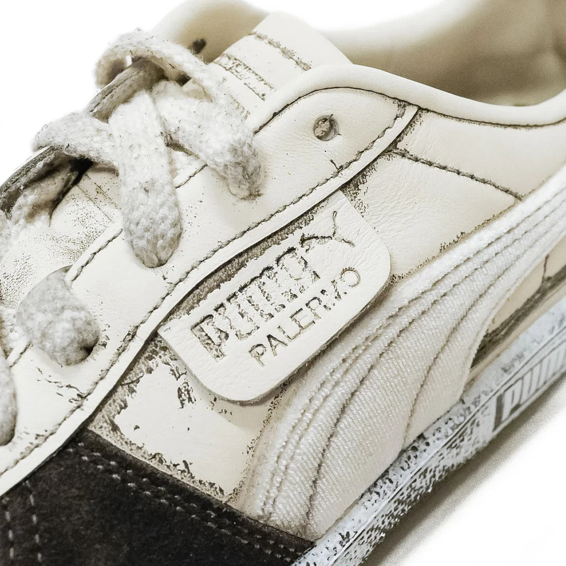 404039-01 Undermycar Puma Palermo Alpine Snow Flat Bronze (Men's)