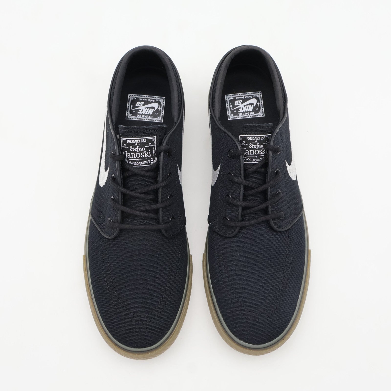 HQ1655-001 Nike SB Zoom Janoski OG+ Canvas Black White (Men's)