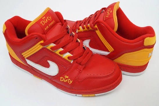 305602-611 Nike Air Force 2 Low "Red" (Men's)