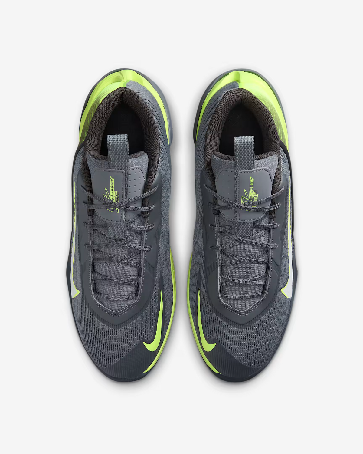 HF1804-004 Nike GT Jump Academy Smoke Grey Dark Smoke Grey Volt White (Men's)
