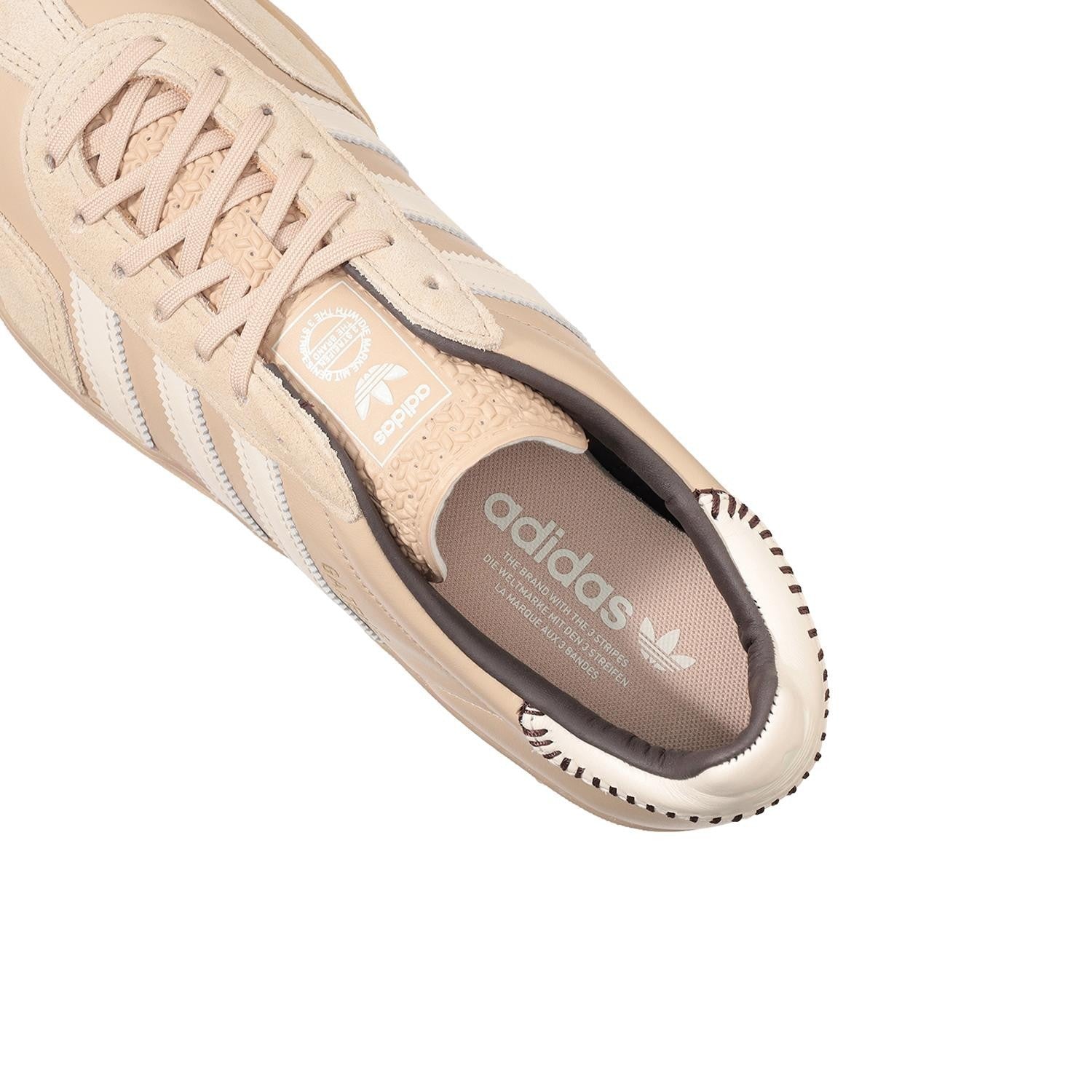 JQ1751 adidas Originals Gazelle Indoor Magic Beige Wonder White Gum Four (Men's)