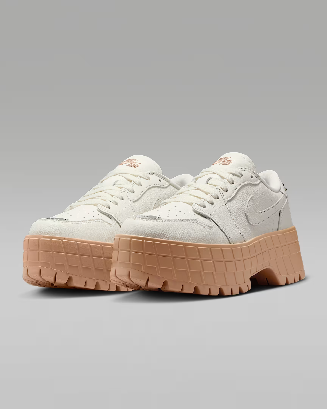 HF3184-101 Nike  Air Jordan 1 Brooklyn Light Madder Root (Women's)